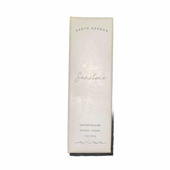 Earth Harbor SUNSTONE Hair Revive Elixir Seaweed/Jasmine Oil 1oz/30mL Full Size - Picture 3 of 3